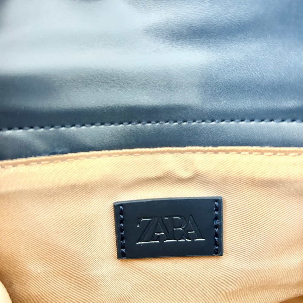 Zara Navy Mini Bag - Picture 5 of 12